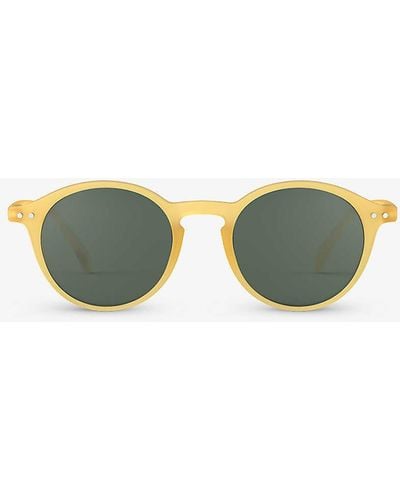 Izipizi #d Round-frame Acetate Sunglasses - Green