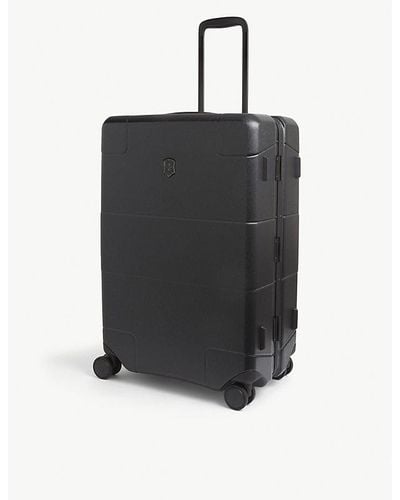 Victorinox Lexicon Framed Series Medium Four-wheel Shell Suitcase - Black