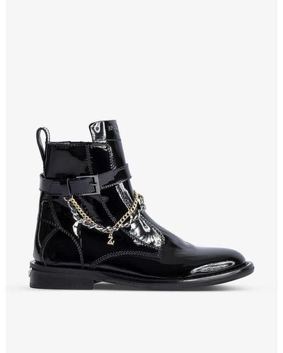 Bottines noires top zadig et voltaire