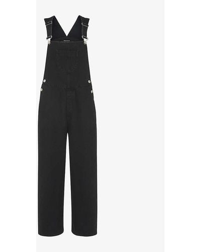 Whistles Leni Dungaree in Green