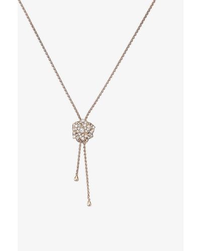 Piaget Rose 18ct Rose-gold And 0.72ct Brilliant-cut Diamond Pendant Necklace - Metallic
