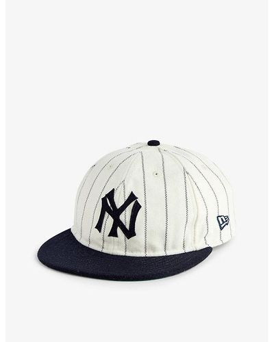 KTZ 59fifty New York Yankees Mlb Brand-embroidered Wool-blend Baseball-cap - White