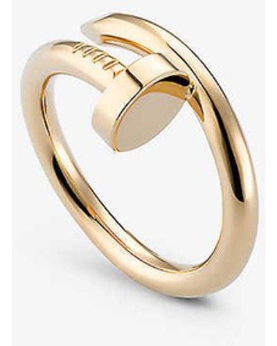 Cartier Juste Un Clou 18ct Yellow-gold Ring - White