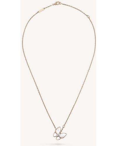 Small van shop cleef necklace