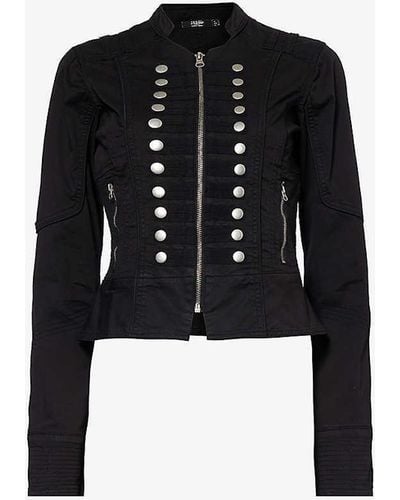Jaded London Leather Jacket