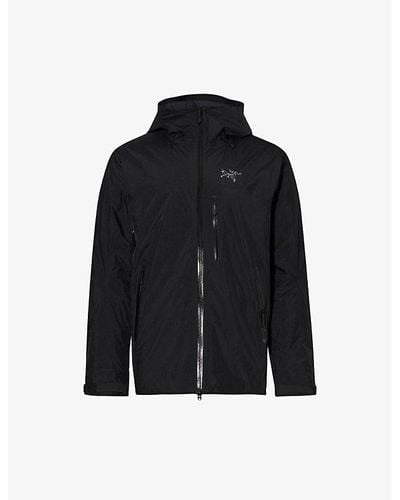 Arc'teryx Beta Brand-embroidered Regular-fit Shell Jacket - Black