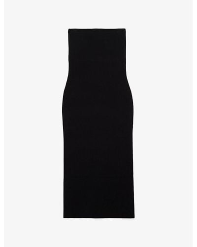 Ted Baker Jesssi Bodycon Stretch-knitted Midi Dress - Black