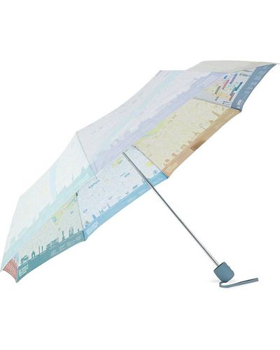 Fulton Brollymap Umbrella - Blue
