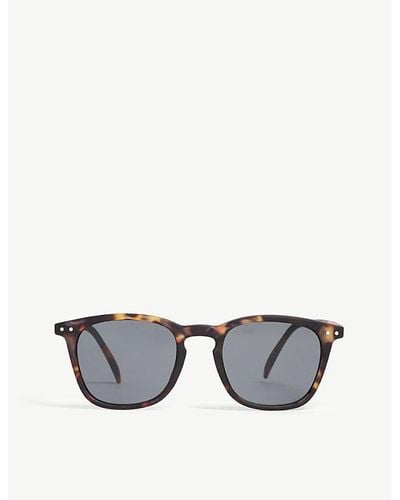 Izipizi Sun Square-frame Sunglasses - Gray