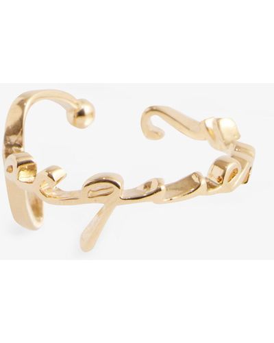 Jacquemus La Signature Brass Ring - White