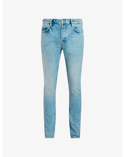 AllSaints Cigarette Skinny Stretch-denim Jeans - Blue