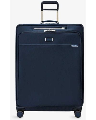 Briggs & Riley Baseline Expandable Shell Suitcase - Blue