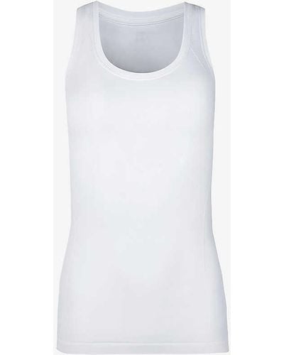 Sweaty Betty Athlete Seamless Stretch-jersey Vest Top - White