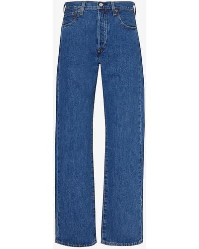 Levi's 501 Original Slim-fit Straight-leg Jeans - Blue