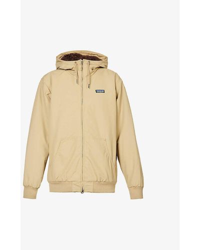 Patagonia Isthmus Regular-fit Recycled-nylon Hooded Jacket X - Natural