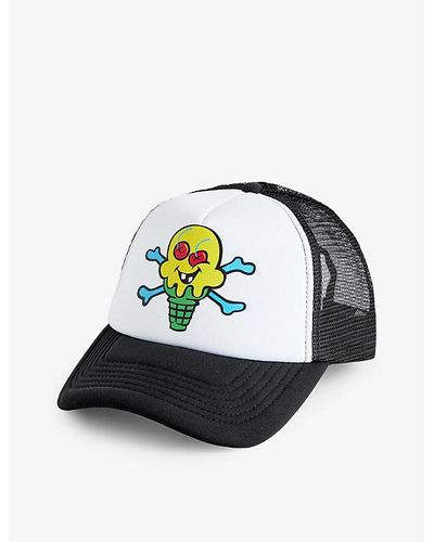 HUF x Ice Cream Fast Serve Trucker Hat Black - FW22 - US