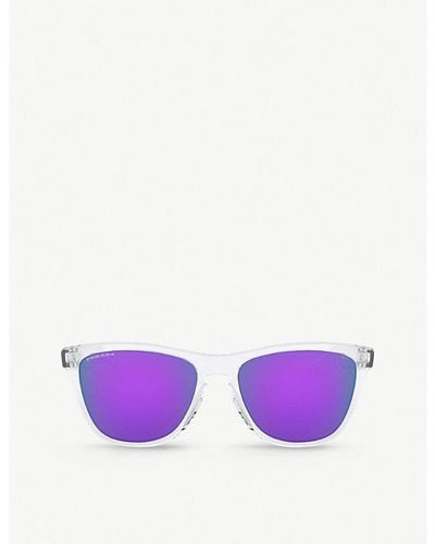 Oakley Oo9013 Frogskins O Mattertm Plutonite Square-frame Sunglasses - Purple