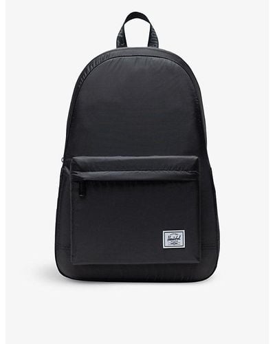Herschel Supply Co. Rome Recycled-polyester Packable Backpack - Black