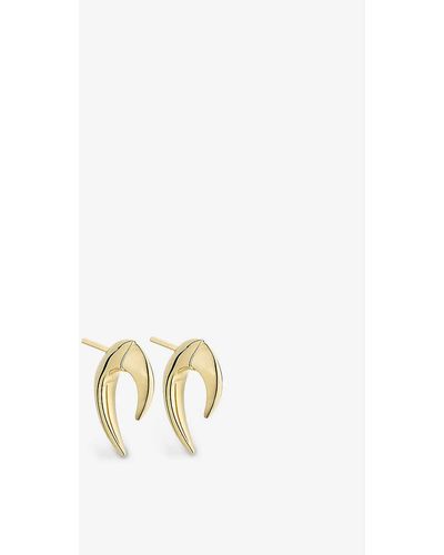 Shaun Leane Talon Mini Yellow Gold-plated Vermeil Silver Earrings - Metallic
