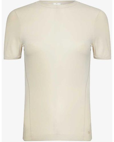 lululemon Seriously Soft Short-sleeved Stretch-woven Top - White