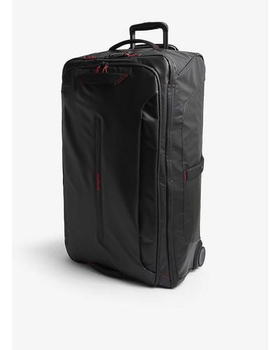 Samsonite Duffle Logo-embossed Recycled-polyester Suitcase - Black