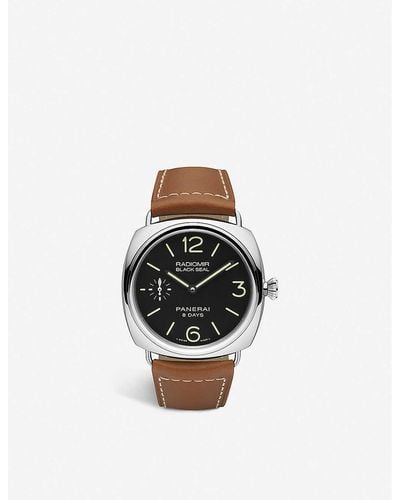 Panerai Pam00609 Radiomir Black Seal 8 Days Polished Steel Watch