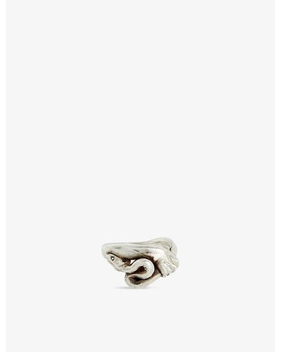 Frederick Grove Manasa 925 Sterling Ring - Metallic