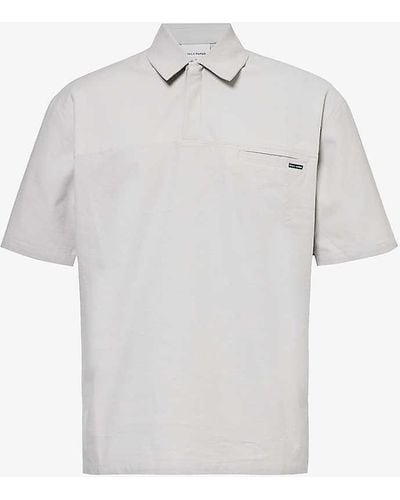 Daily Paper Dembe Relaxed-fit Cotton-poplin Shirt - White