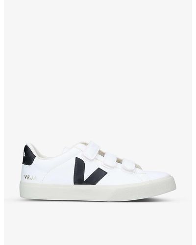 Veja Men's Recife Leather Low-top Trainers - White