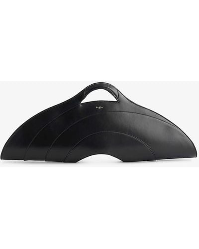Alaïa Khaima Leather Top-handle Bag - Black