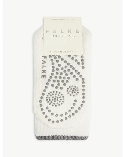 FALKE Cuddle Pads Socks - White