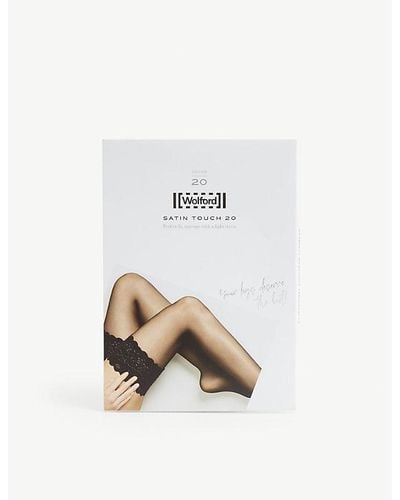 Wolford Satin Touch 20 Denier Hold-ups - Multicolor