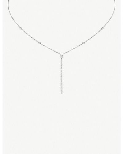 Messika Gatsby 18ct White-gold And Diamond Necklace