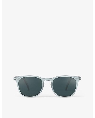 Izipizi #e Square-frame Polycarbonate Sunglasses - Green
