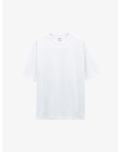 Filippa K Regular-fit Fitted Cotton T-shirt - White