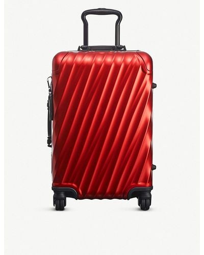 Tumi 19 Degree Aluminium International Carry On Suitcase - Red