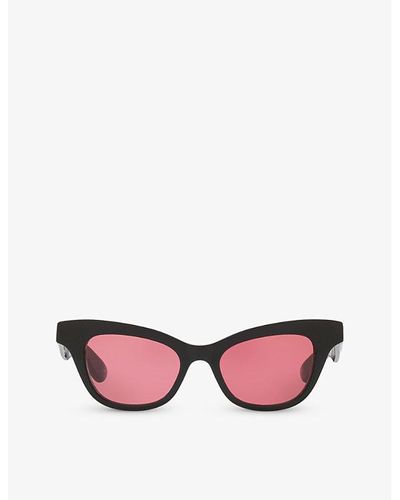 Dita Eyewear Am0381s Cat-eye Acetate Sunglasses - Pink