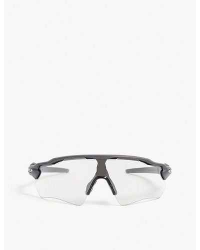Oakley Oo9208 Radar Ev Path Sport-framed Nylon Photochromic Glasses - Metallic