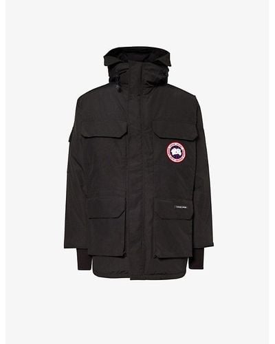 Canada Goose Expedition High-neck Shell-down Parka Jacket X - Black