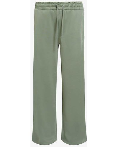 AllSaints Beck Side-stripe Elasticated-waist Recycled-polyester jogging Bottoms X - Green