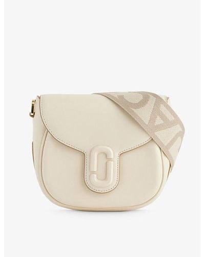 Marc Jacobs The J Marc Small Saddle Bag - Natural