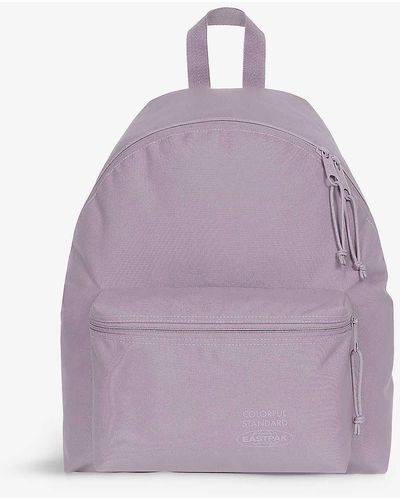 Eastpak X Colorful Standard Day Pak'r Co-branded Woven Backpack - Purple