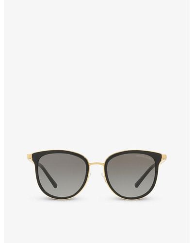 Michael Kors Mk1010 Adrianna I Round-frame Sunglasses - Gray