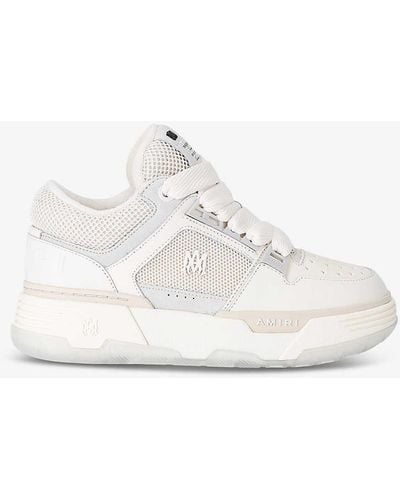 Amiri Ma-1 Leather Low-top Trainers - White