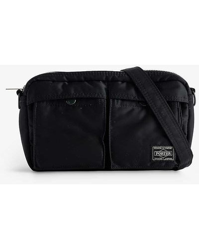Porter-Yoshida and Co Tanker Shell Shoulder Bag - Black