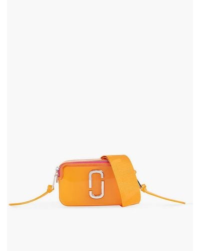Marc Jacobs The Snapshot Pvc Cross-body Bag - Orange