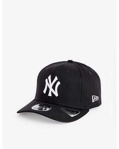 KTZ 9fifty La Dodgers World Series Brand-embroidered Stretch-cotton Cap - Black