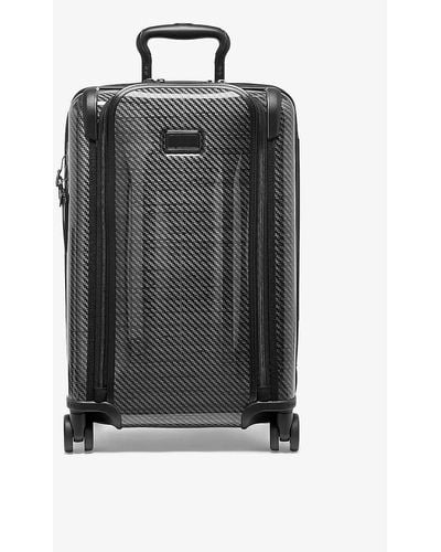 Tumi International Expandable Four-wheel Hard-shell Carry-on Suitcase - Black
