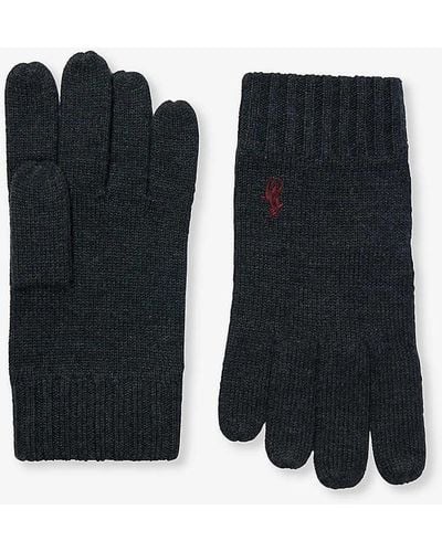 Polo Ralph Lauren Prl Merino Gloves - Black