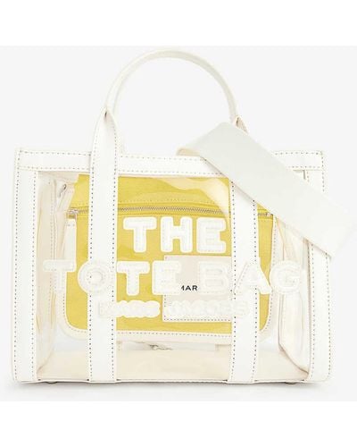Marc Jacobs The Small Tote Pvc Tote Bag - White